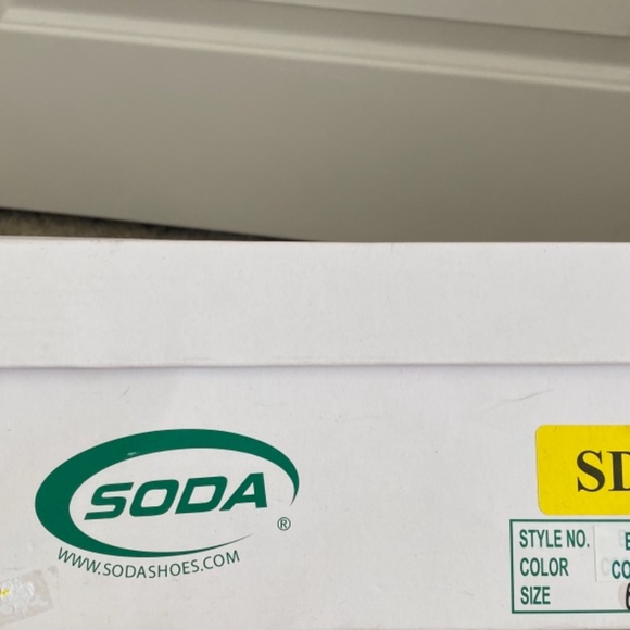 Soda Shoes Tall Buckle Cognac Riding Boots - Picture 6 of 6